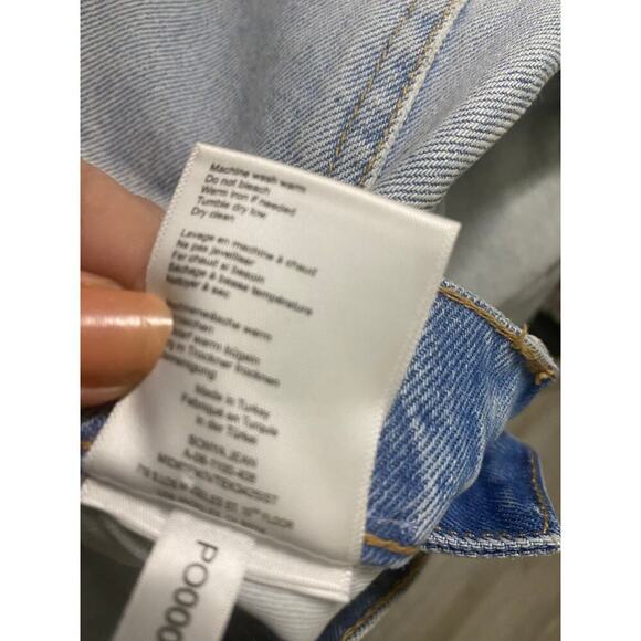 Anine Bing Sonya Jeans Classic Blue Size 23 - Picture 14 of 14